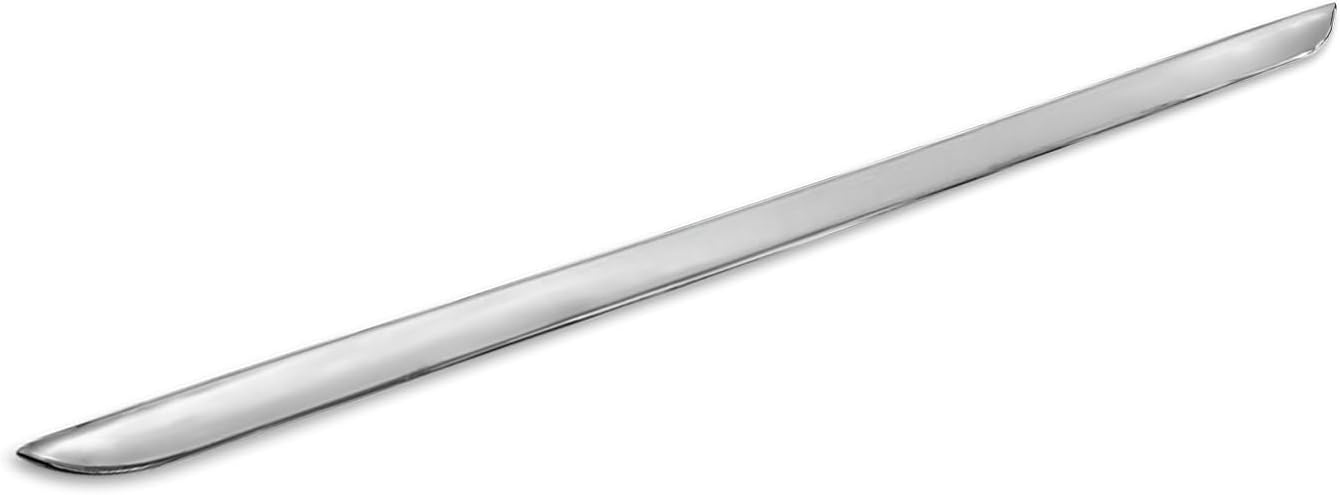 OMAC Rear Trunk Molding Trim for Kia Sorento 2011-2013 Stainless Steel Silver