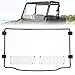 KEMIMOTO Front Vented Windshield Compatible With Polaris Ranger Midsize 570 500 SP/Crew 2015-2025, Scratch Resistant PC UTV Window Compatible With Ranger ETX EV Accessories Parts (Not Fit FullSize)