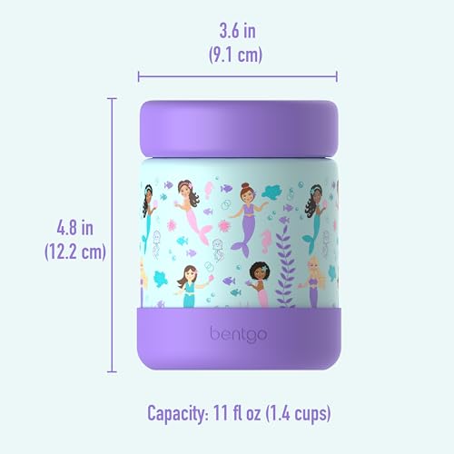 Image of Bentgo Kids Stainless Steel Leak-Proof Food Jar for Hot or Cold Food