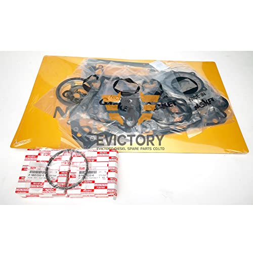 Joints Isuzu 4JJ1X kit complet avec bague de piston pour segmentation
