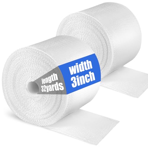 Image of Fiberglass Cloth Tape, 6 oz, 3 inch Wide x 65.6 yd, Non-Adhesive Woven Fiberglass Insulation Tape for Reinforced Repair, Joints, Seams, Molding