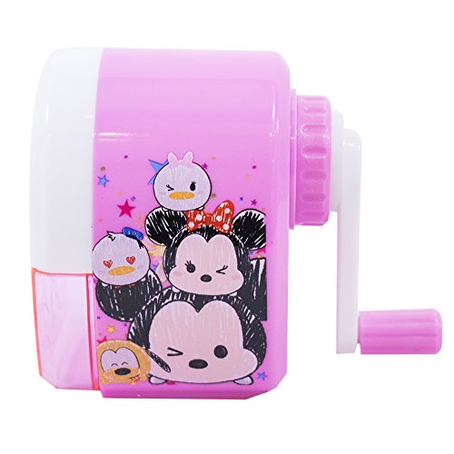Apontador A Manivela Rosa Tsum Tsum - Disney