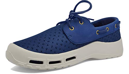 SoftScience Men's Fin Boating/Fishing Shoe, Color: Dark Blue, Size: 10 (MB0005DKB-10)