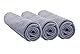 Easy Dort Set mit 3 Bezügen für Wickelunterlage, 50 x 70/50 x 80 cm, Baumwolle, Grau