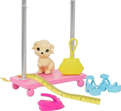Muñeca Barbie On-set Stylist con 14 Accesorios miniatura 5