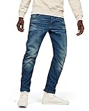 Verschluss: Knopfleiste G-STAR Herren Slim JeansHosen Arc 3D - Firro Denim, Gr. W27/L32, Blau (medium aged 071)