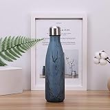 5. Colores elegantes y tamaño perfecto: los colores más populares, más populares y más modernos son adecuados para usted. El tamaño de 300 / 500ml es adecuado para la mayoría de las botellas de bebidas, y el de 750ml / 1000ml es adecuado para grandes recipientes de bebidas. Esta botella de acero inoxidable también es adecuada como regalo para familias, amantes y amigos.