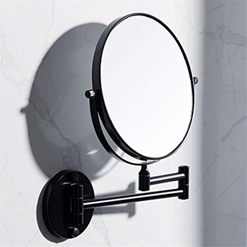 Miroir de maquillage mural extensible pour un rasage précis