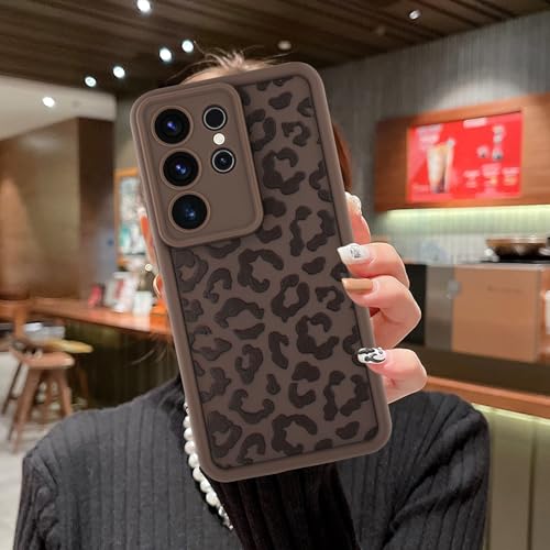 Image of Compatible with Samsung Galaxy S26 Ultra Case, Brown