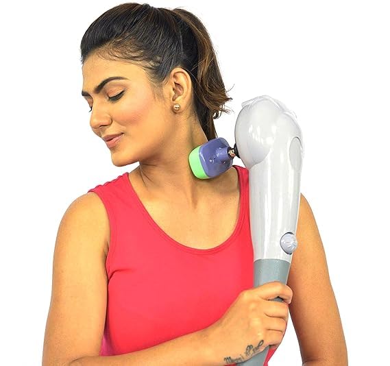 Taj 7-In1 Magic Corded Electric Massager Complete Body Head Neck Shoulder Back Leg Foot Pain Relief For Men Women, Fat Reduction Joint Pains From Directly To Plug In