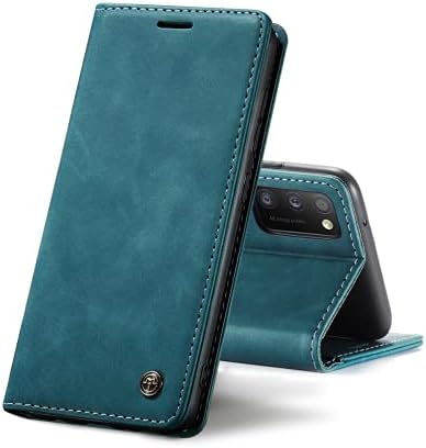 Chocoyi Leather Flip Wallet Phone Case Cover for Huawei P30 Pro, Magnetic Closure Case Cover with Stand function and Card Slots.-Blue