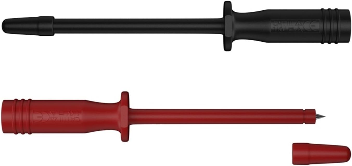 2PCS Test Pin 1MM Test Probe Tips Electrical Connector 4MM Female Banana Multi-Meter Needle Q.30016