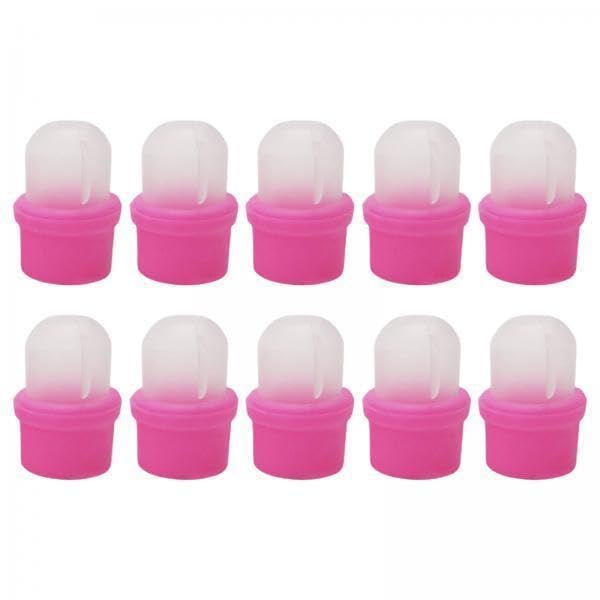 Bnf® 4x10x Reusable Material Nail Art Polish Remover Clips Soak Off Caps UV Gel Wrap Cleaner Health & Beauty Nail Care Manicure & Pedicure Nail Polish Remover-picture-43