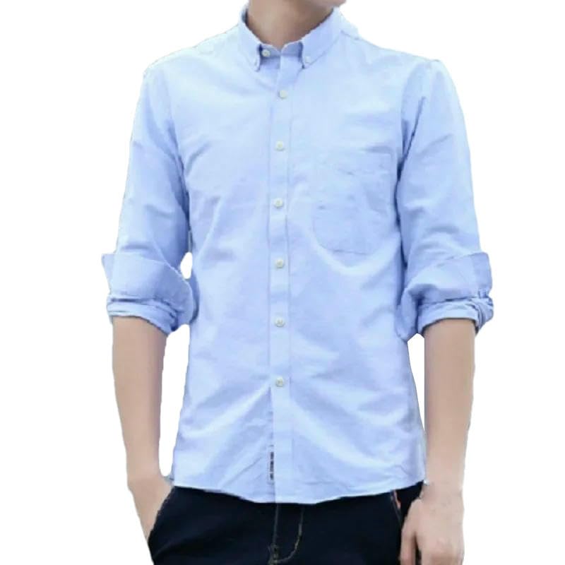 Chemise décontractée en coton anti-plis coupe classique pour homme actif - 5