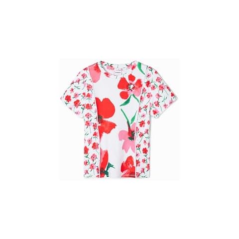 Desigual Girl's Daisy Floral T-Shirt Cover