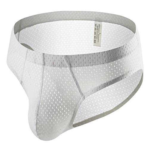 Men's Fashion Breatheable Low-Waist Mesh Boxers Shorts Briefs Thong2