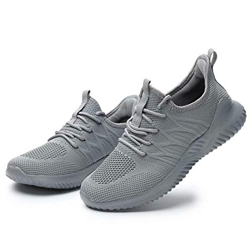 Image of KEEZMZ Womens Ladies Walking Running Shoes Slip On Lightweight Casual Tennis Sneakers Clothes Shoes