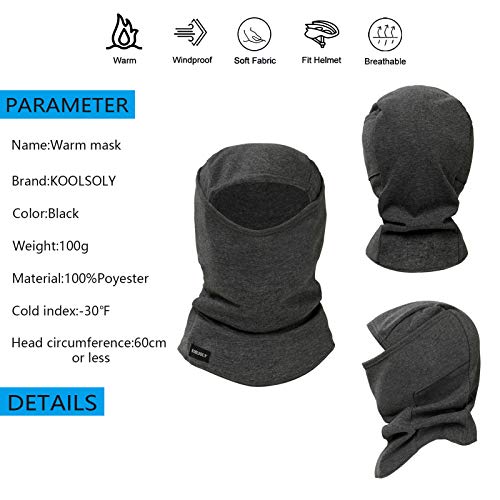 Balaclava Ski Mask，Warm And Windproof Fleece Winter Sports Cap,For Men Women #TOP4
