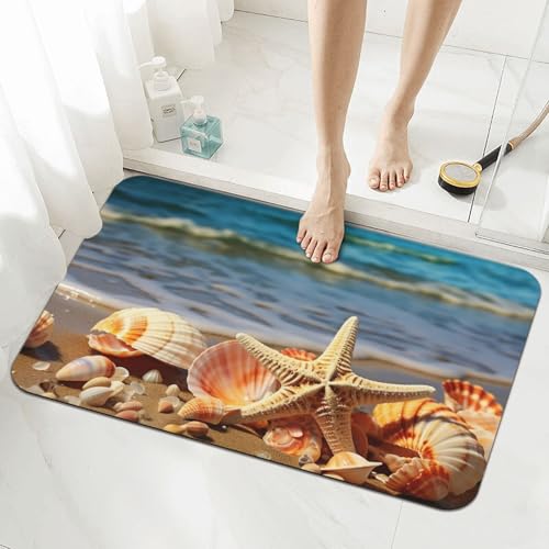 Tapis de bain lavable et facile à nettoyer pour sol sec et propre - 5
