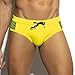 Mens String Bikini Underwear Summer Fashion Surf Swimwear Low Rise Triangle Briefs Beach Swimming Shorts Yellow