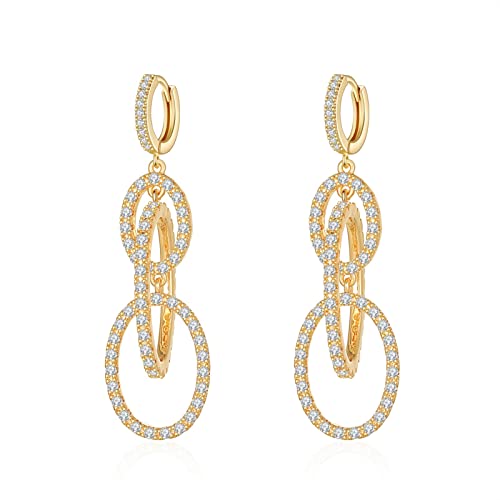 Pendientes de fiesta brillantes para lucir perfecta en un banquete