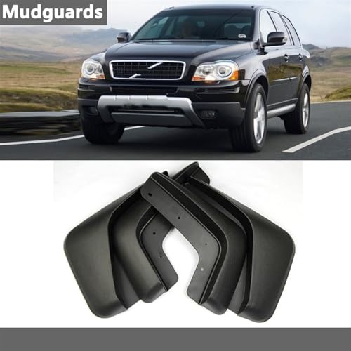 Garde-boue voiture en caoutchouc premium pour Volvo XC90 de 2007 à 2014 avant arrière - 2