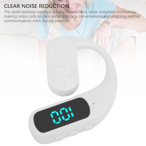 Auricular inalámbrico Bluetooth 5.5 in-ear Bewinner blanco miniatura 7