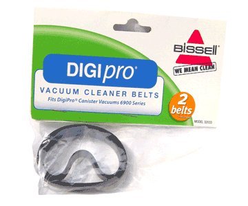 BissellDigipro 6900 Power Nozzle Flat Belt (Pack of 2)