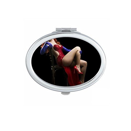 Miroir de poche portable pour corriger son maquillage partout sans encombrement