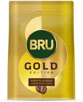 Bru Gold Edition | 100% Pure Coffee | Experience Intense Coffee Taste | Aromatic Instant Coffee | 200g