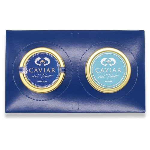 Duo Caviale del Tíbet Beluga – Astuccio Gourmet – Caviale