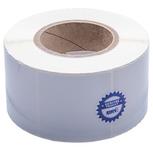 Kenco Premium Inkjet 3 X 3 Rectangle High Gloss Paper Roll-Fed Inkjet Labels. Compatible with Primera Color Label Printers and Many Other Printer Brands. Supplied 900 Labels on a 3 core.