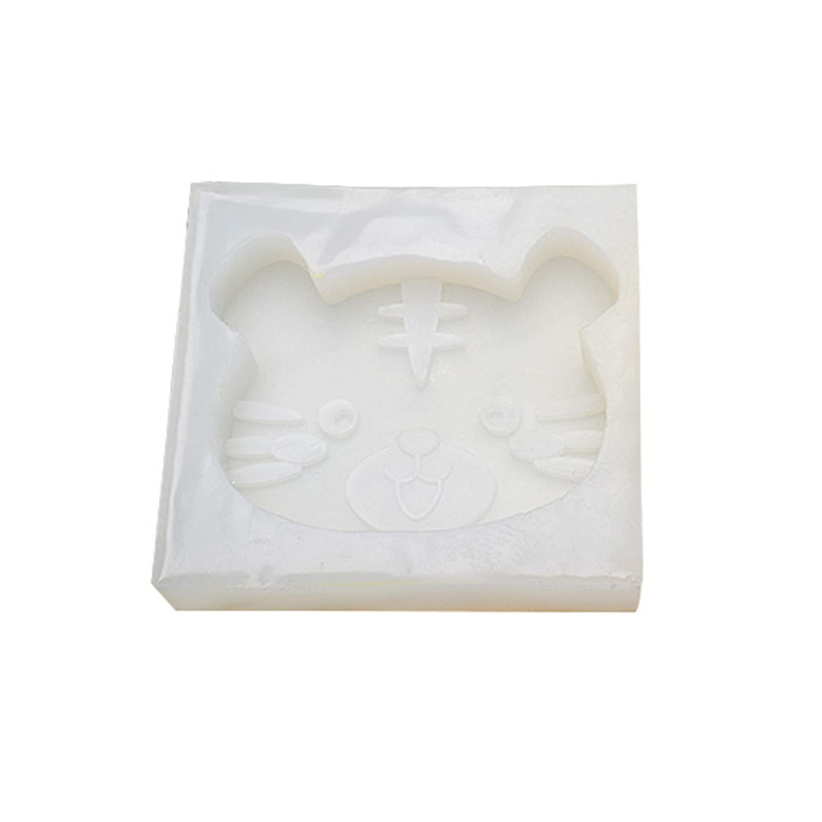 Buxuaaaa Creative Silicone Tiger/Shaped Cake Cartoon Biscuit Baking Pans Microwave Baking Mo Silicone Fondant Molds for