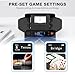 CARDSPIN 2-in-1 Automatic Card Shuffler & Dealer – Supports 12 Players, 8 Wireless Remotes, Built-in Game Rules, UNO, Rummy, Blackjack, Adjustable Shuffling Speed & Dealing Distance, 360°/180° Deal