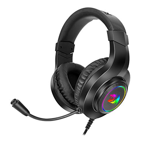 Redragon H260 Cuffie Gaming Cablate, Driver da 50 mm, Suono...