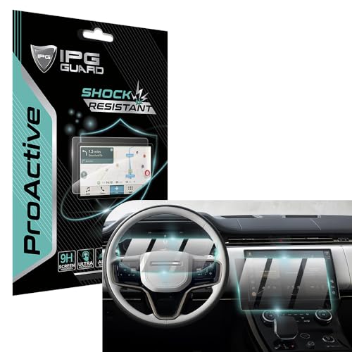 Évitez les rayures sur l'écran Range Rover 2023 avec le film de protection tactile 13.1 IPG