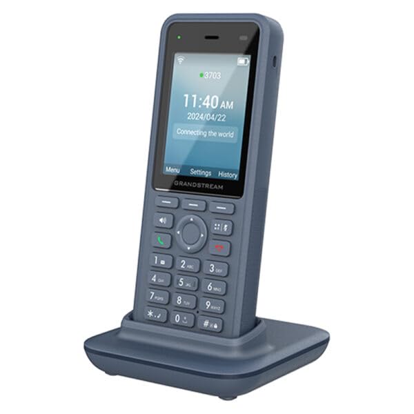 Grandstream Ruggedized WiFi Phone, 2.8 in Screen, Bluetooth WP836