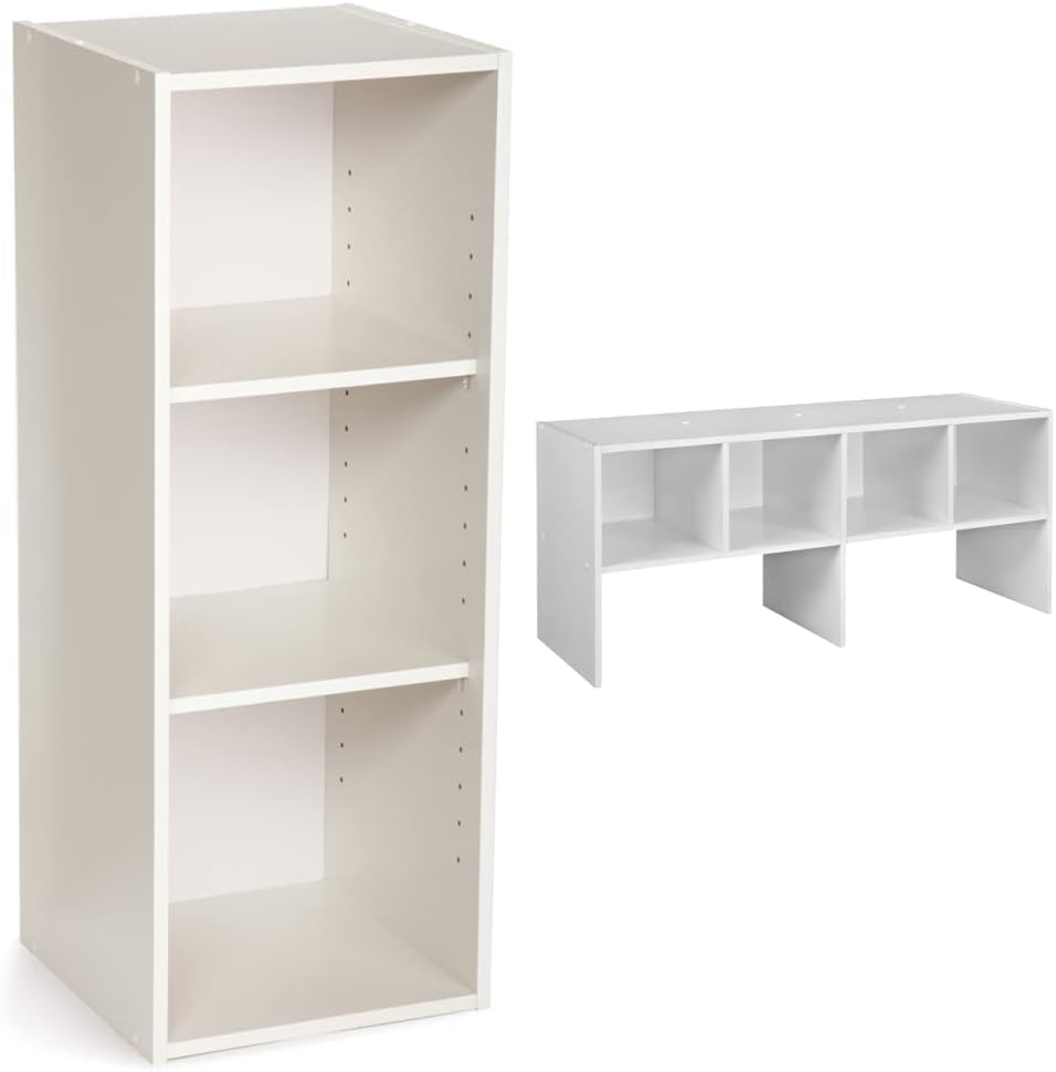 ClosetMaid Stackable 3Shelf Organizer (8987) and All