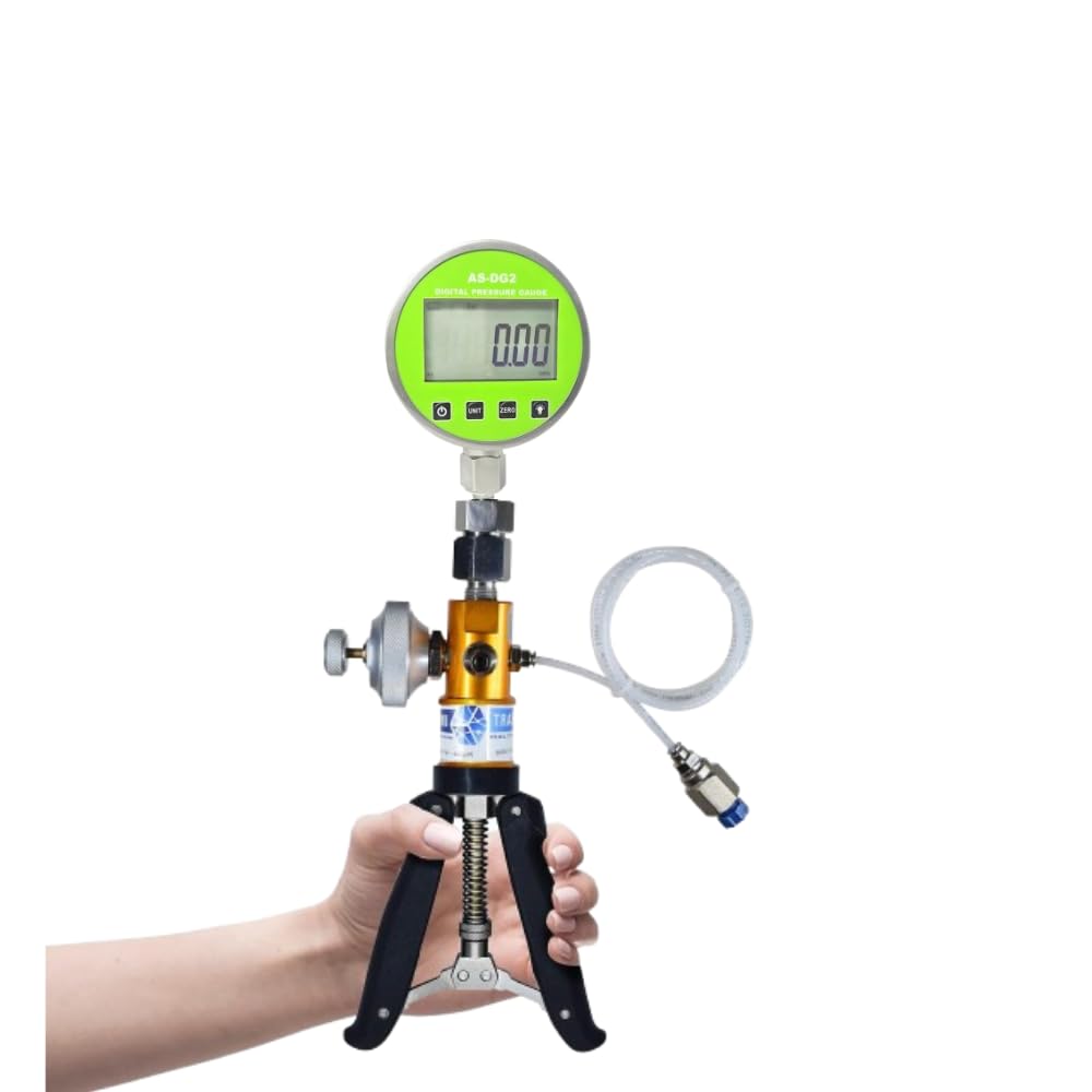 Hand Operated Pneumatic Pressure and Vacuum Pump Calibrator (with master gauge) for Calibration Labs, Field Calibration and Pressure Transmitter Calibration Model: AI-DP1-2200-image-2