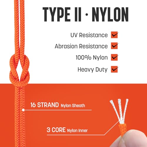 Manco Element Paracorde 3mm 15m Corde Nylon 425 Type II Rope 3 Brins – vue 4