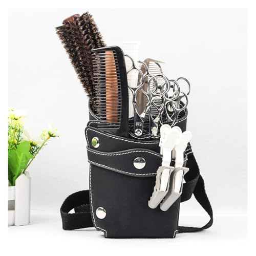 Étui en cuir pour ciseaux de coiffure protégeant vos outils de coupe - 3