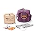 TOPFUND C Note Crystal Singing Bowl Root Chakra 12 inch with Heavy Duty Carrying Case and Suede Mallet