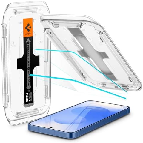 Spigen GlasTR EZ FIT Tempered Glass Screen Protector for Galaxy S25 / S24