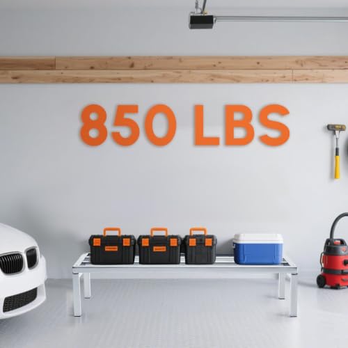 Image of MorningRo 1 Pack Dunnage Rack 36 inch Long x 14 inch Wide, 7.9 inch Height