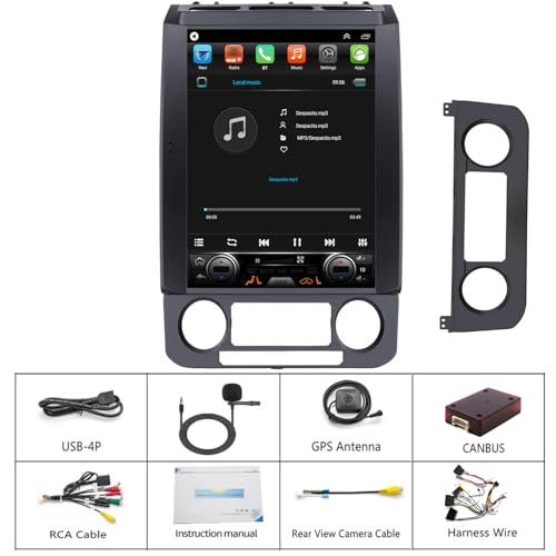 Radio con pantalla táctil 12.1 pulg para Ford F150 2015-2018 miniatura 6