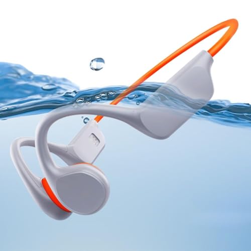 Casque Conduction Osseuse Bluetooth 5.3 Natation IP68 32Go - Étanche Pour Sport, Course, Travail