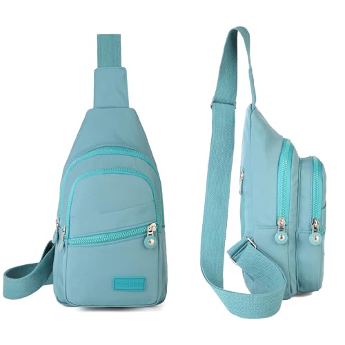 Image of Small Sling Bag for Women Crossbody Sling Backpack Casual Daypack Backpack Cross Body for Travel Outdoor Hiking