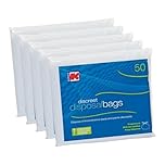 Kordis Large Adult Incontinence Disposal Bags - 5 x 50 Bags. Fragranced Nappy Sacks With Tie Handles - Disposable & Discreet. Hygienic Waste Disposal Of Incontinence Pads. 250 Bag Count - 32 x 42cm