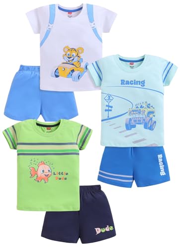 Image of LuvLap Baby Boys Baby and Toddler T-Shirt Set