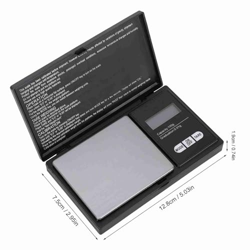 Báscula digital de bolsillo mini para joyería 100g/0.01g miniatura 6